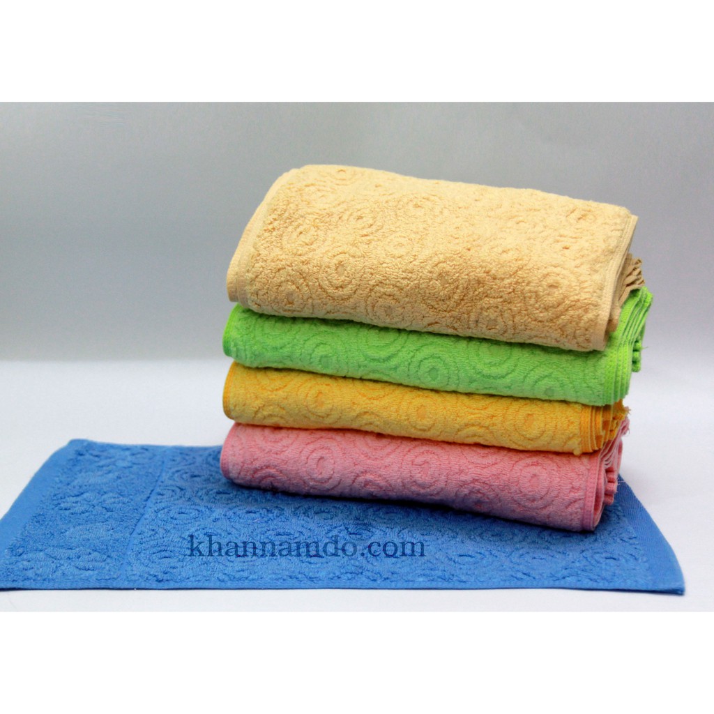 Khăn rửa mặt sợi bông cotton Nam Đô hoa các loại