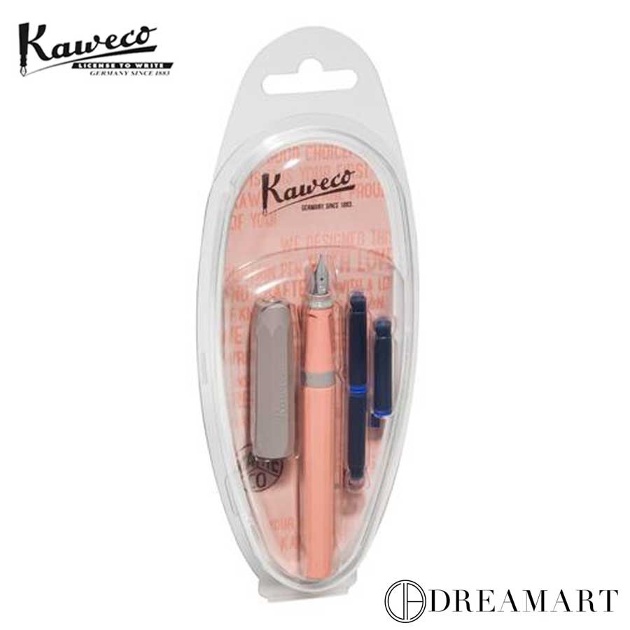 Bút máy Kaweco Perkeo Clamshell - Cotton Candy - Ngòi F - Dreamart Shop