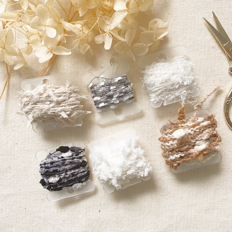 Junarystudio - Chiết 5m hoặc set mix sợi yarn chỉ trang trí nhiều mẫu