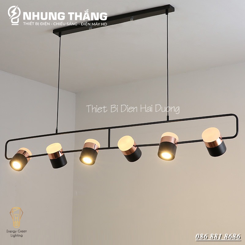 Đèn Thả 5 Bóng Decor Trang Trí Nội Thất Sang Trọng DGT-397 - Phong Cách Hiện Đại,Tinh Tế - Bảo Hành 1 Năm - Có Video
