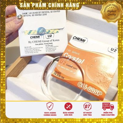 TRÒNG KÍNH CHEMI LENS 1.67 HÀN QUỐC SIÊU MỎNG (Mua 1 đôi giảm giá sốc)