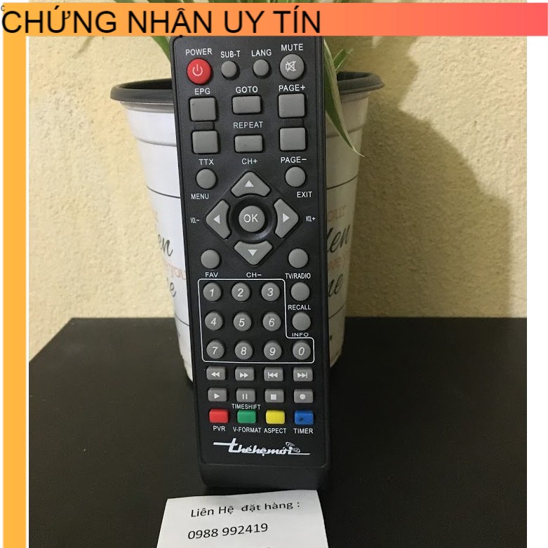 Điều khiển đầu thế hệ mới tặng kèm pin- Remote đầuTHẾ HỆ MỚI loại tốt chất lượng cao như khiển zin theo máy