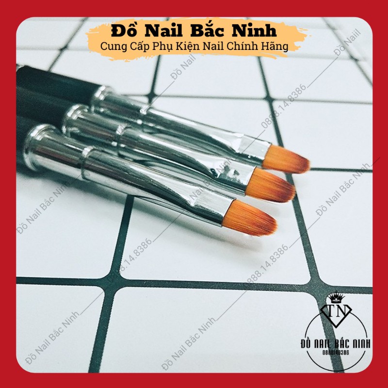 Cọ Đắp Gel Gôm Loại 2 Đầu Chuyên Dụng Làm Nail