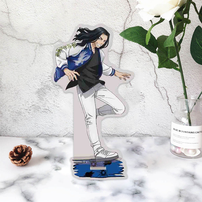 Tmdbyx Mô Hình Nhân Vật Anime Tokyo Ghoul Bằng Acrylic Hai Mặt Đứng Để Bàn Trang Trí