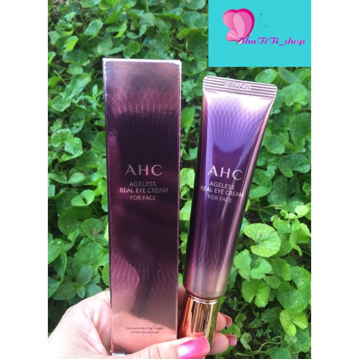 Kem Mắt AHC PRIVATE REAL EYE CREAM FOR FACE #MẪU MỚI MÀU ĐEN
