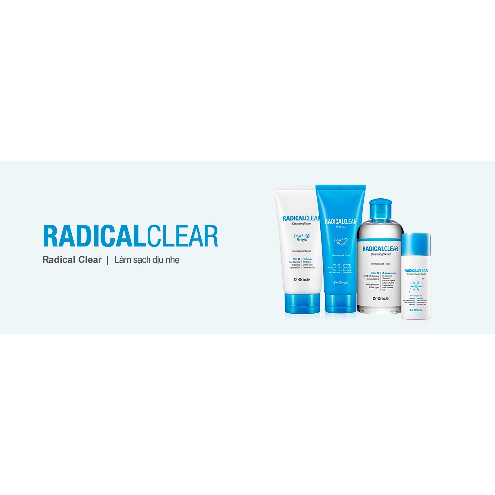 TẨY TẾ BÀO CHẾT RADICAL CLEAR MILD PEEL PEARL BRIGHT - NỘI ĐỊA HÀN - CHÍNH HÃNG DR.ORACLE