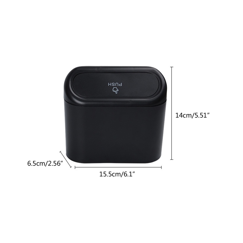 Hộp Đựng Rác Mini Chống Bụi Cho Xe Hơi