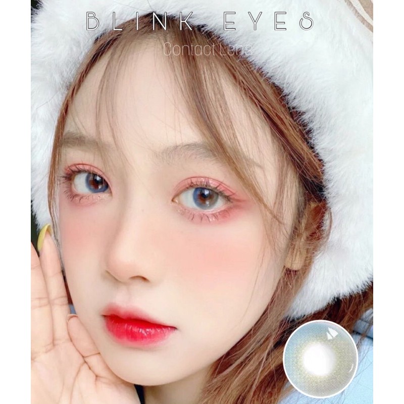 B283 blue gray ( 0-8 diop )- hydrogel silicone lens - kính áp tròng