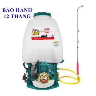 NÓNG! Máy Phun Thuốc Sâu đeo vai chạy xăng Oshima 768X, Bình xịt bơm thuốc khử trùng động cơ 2 thì