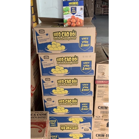 Thịt viên 3 phút Heo cao bồi date mới 10 2023