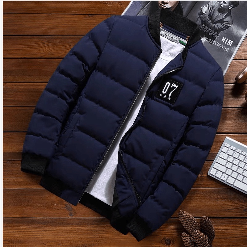 Áo Phao Nam 3 Lớp Dáng Bomber Thời Trang Cao Cấp ILOVECARE