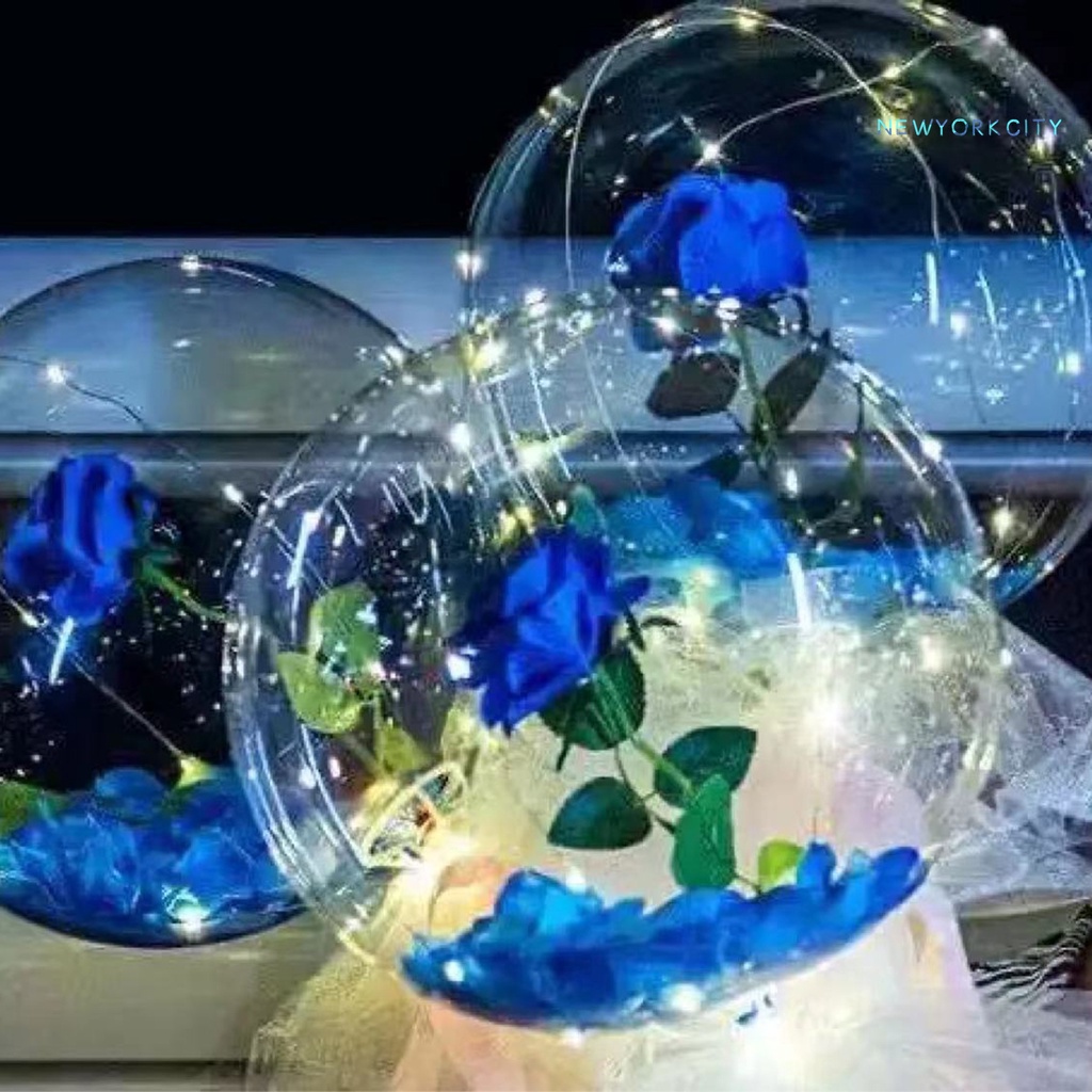 1 Set Bong Bóng Bobo Có Đèn LED Phát Sáng Độc Đáo