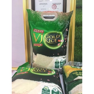 Túi 5kg gạo VJ Gold Rice Vinaseed
