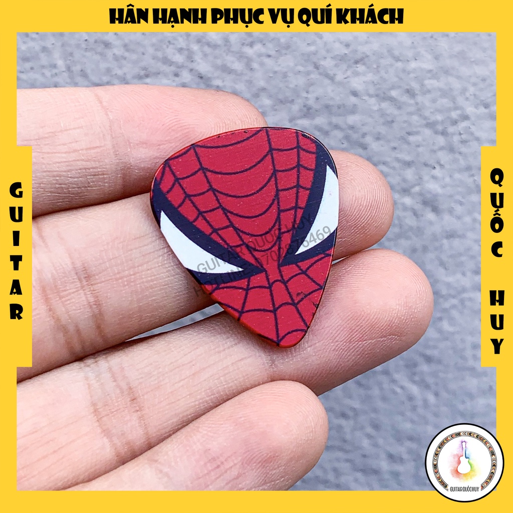 Pick gảy - phím gảy đàn Guitar Anime - siêu anh hùng