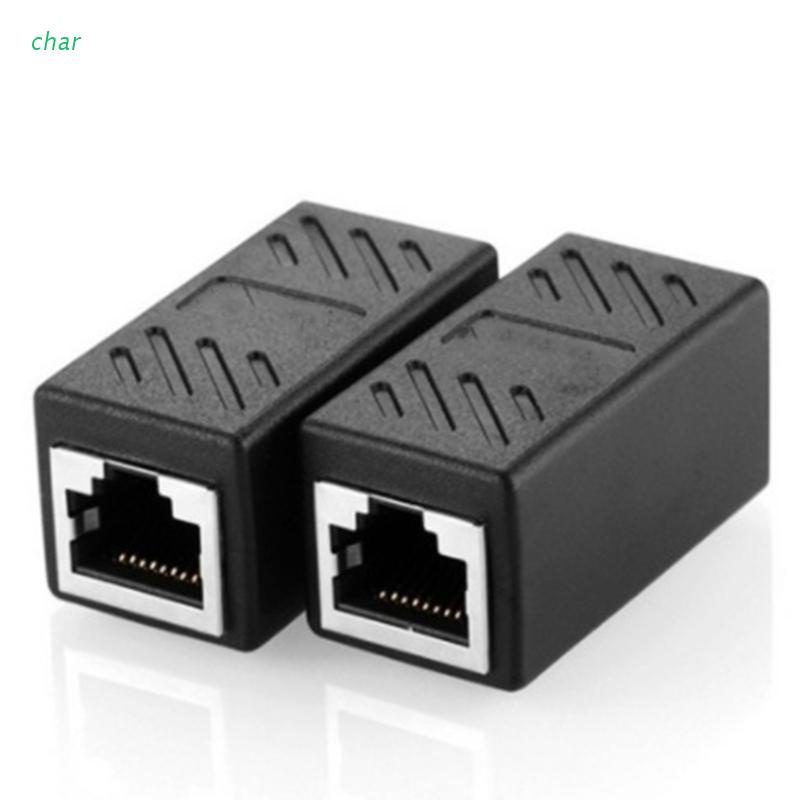 Bộ 2 Đầu Nối Chuyển Đổi RJ45 Female Sang Female CAT6 Networ k Ethernet LAN