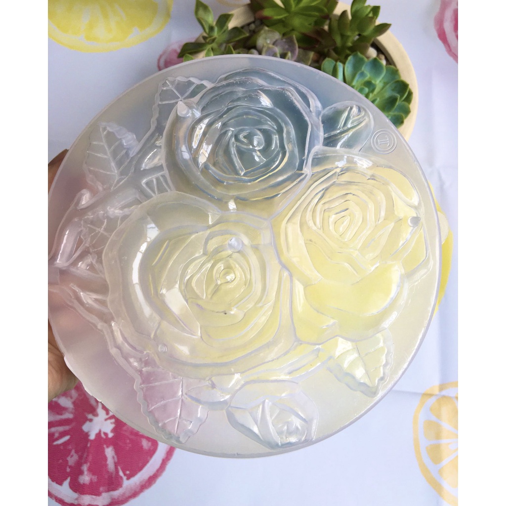 [ Hàng mới về ]Khuôn Rau Câu 20cm