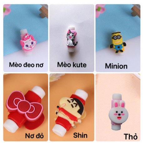 Nút Bảo Vệ Đầu Cáp Sạc Hình Thú Siêu Ngộ Nghĩnh | BigBuy360 - bigbuy360.vn