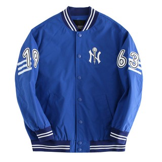 (3 MÀU) ÁO BOMBER MLBNY BÓNG CHÀY NAM NỮ