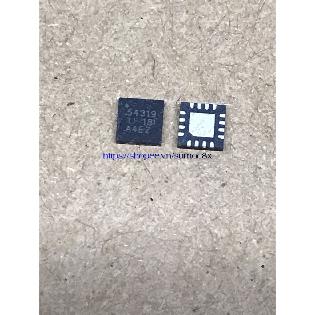 TPS54319RTER 54319 ic nguồn trên bo mạch