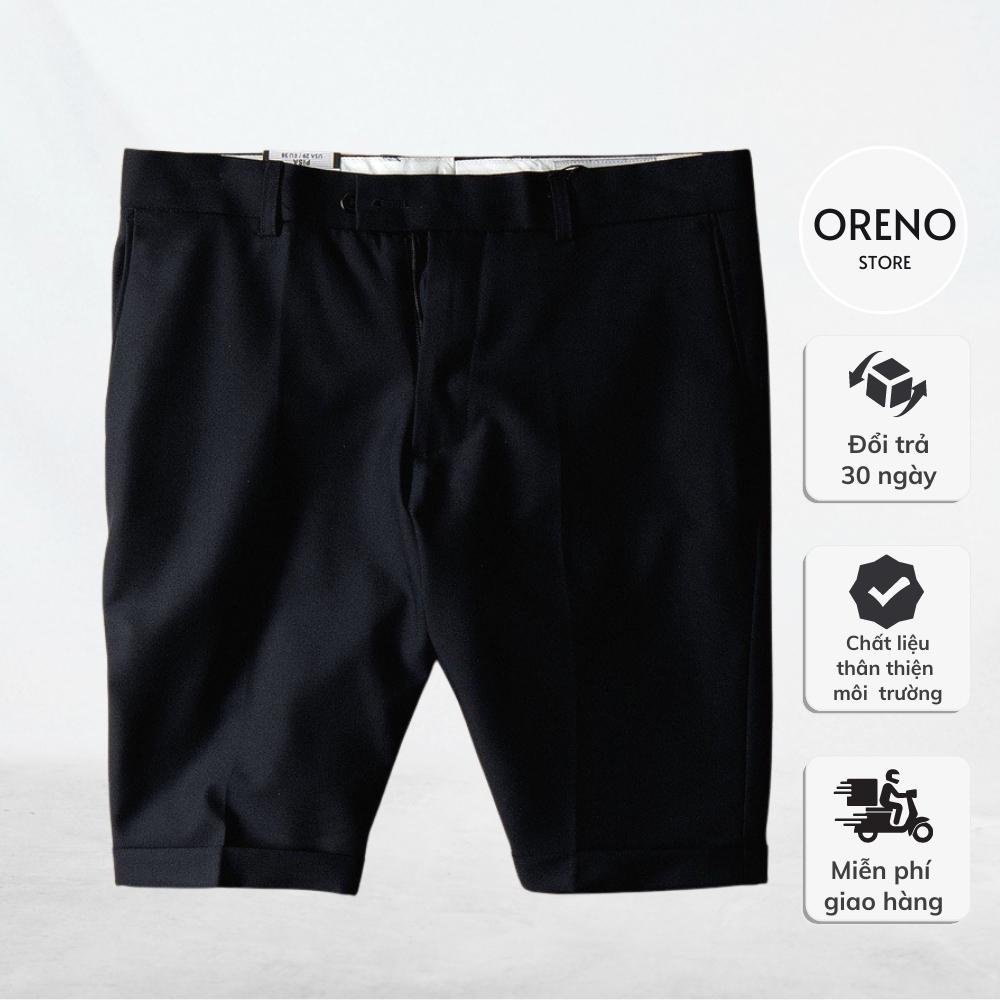 Quần đùi âu nam ORENO tây âu vải chống nhăn chống xù Quần short nam ngắn dáng ôm Hàn Quốc trẻ trung