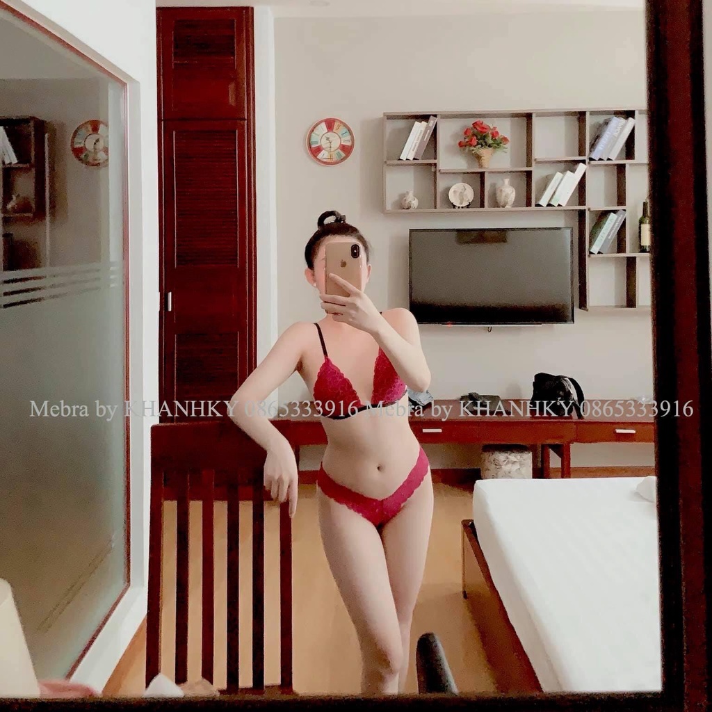 Đồ lót nữ ALA BRALETTE vải ren cao cấp không gọng và quần lót ren quyến rũ