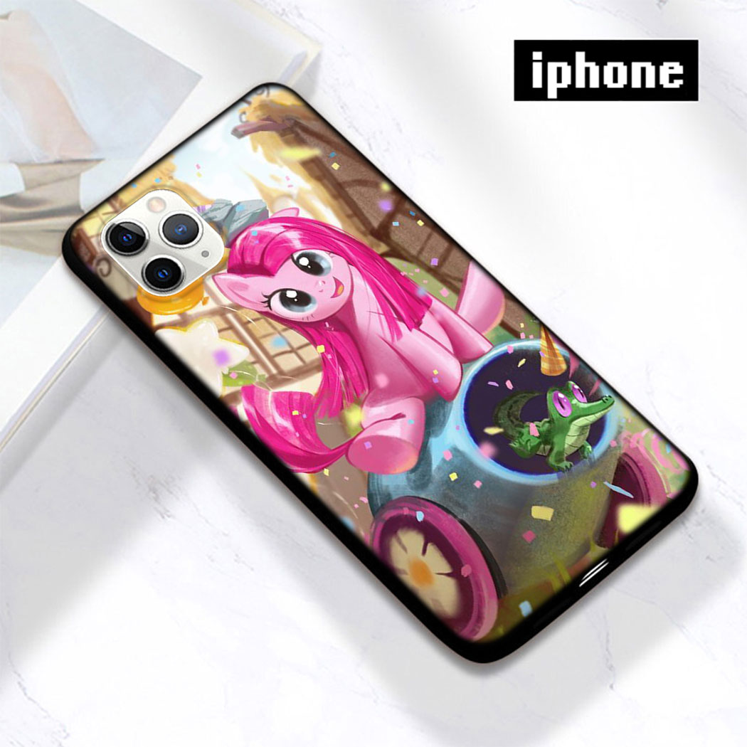 Ốp Điện Thoại Silicon Mềm Đen Hình My Little Pony Cho Iphone 11 Pro Max 12 Mini Pro Xs Max Se 2020 Xc51