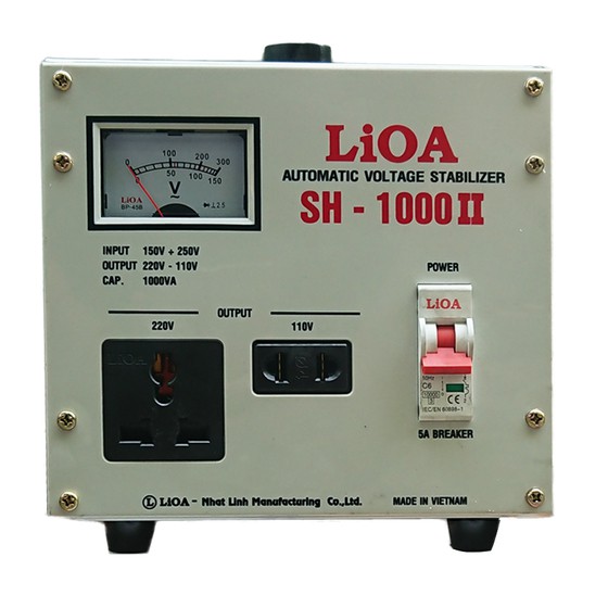 Ổn áp LiOA 1kVA 1 pha