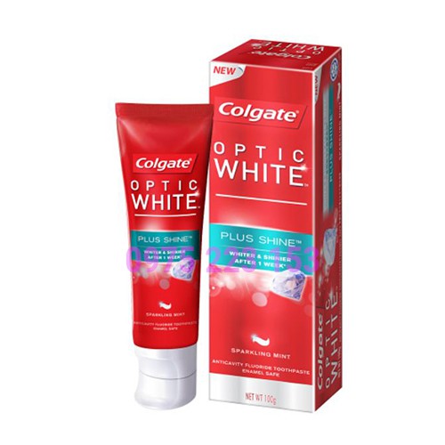 Kem đánh răng Colgate Optic Plus Shine 100g