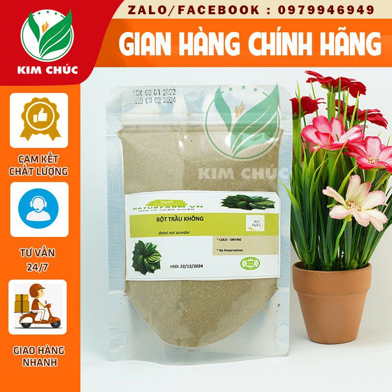 100gr Bột lá trầu không xông xùng kín