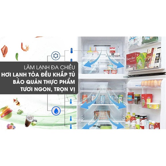 Tủ lạnh Mitsubishi Electric 414 lít MR-V50EH-BRW (Miễn phí giao tại HCM-ngoài tỉnh liên hệ shop)