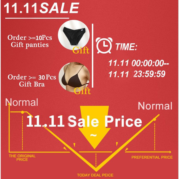 Quần lót TAKETALK vải cotton không đường may quyến rũ cho nữ