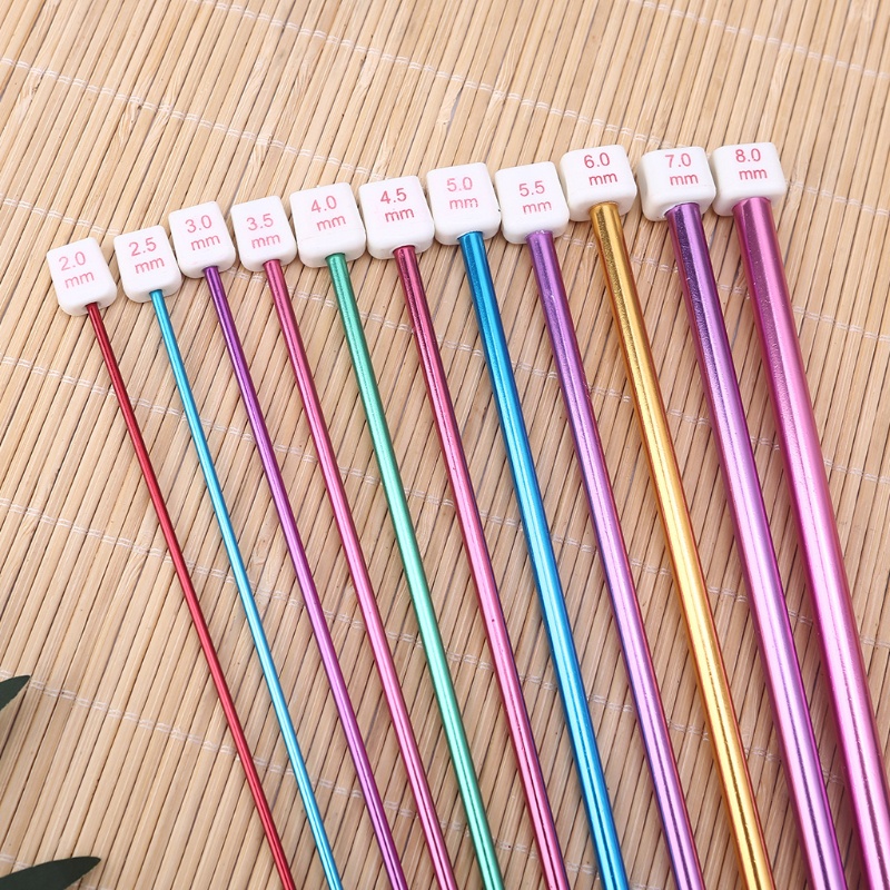 Dụng Cụ Móc Len / Khăn Choàng Bằng Nhôm Nhiều Màu