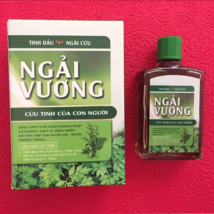Tinh dầu ngải cứu Ngải vương hỗ trợ giảm đau nhức khớp, chấn thương
