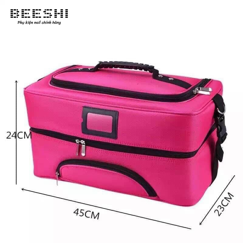 Cốp vải đựng đồ nail size lớn 43cm - Beeshi shop nail