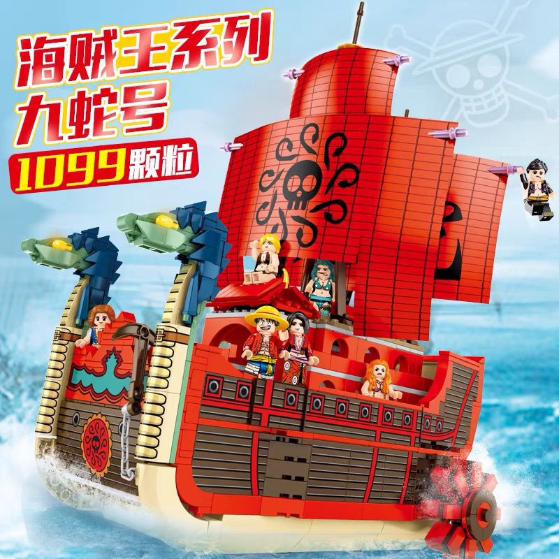 Đồ Chơi  One Piece Độc Đáo Chín con rắn không. Mô Hình Đồ Chơi Lắp Ráp Nhân Vật One Piece