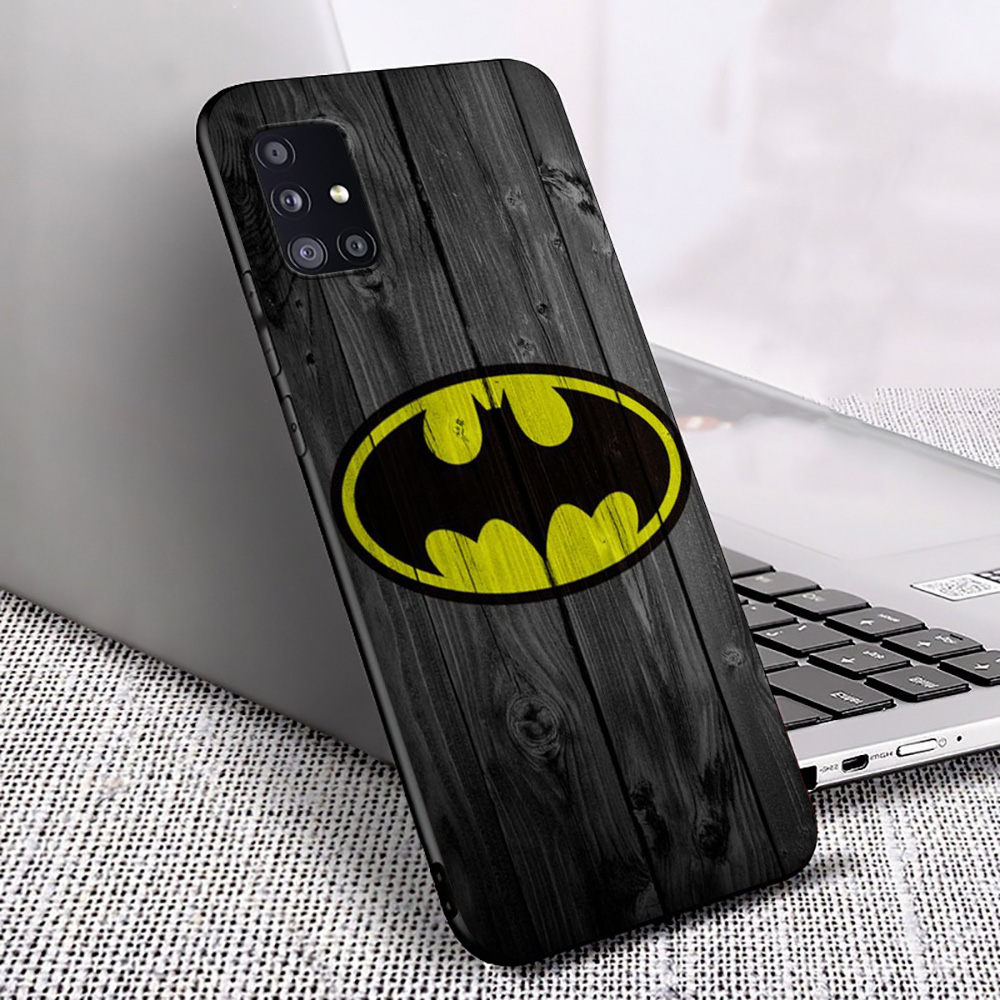 Ốp Lưng Silicone Biểu Tượng Siêu Anh Hùng Batman Uj22 Cho Samsung Note 10 S7 Edge S10 A10S A20S A30S A40S A50S A70S Lite