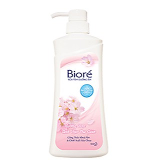Sữa tắm Biore dưỡng da hương Anh Đào (Sakura) chai 530ml tặng kèm chai nhỏ 200g khi mua