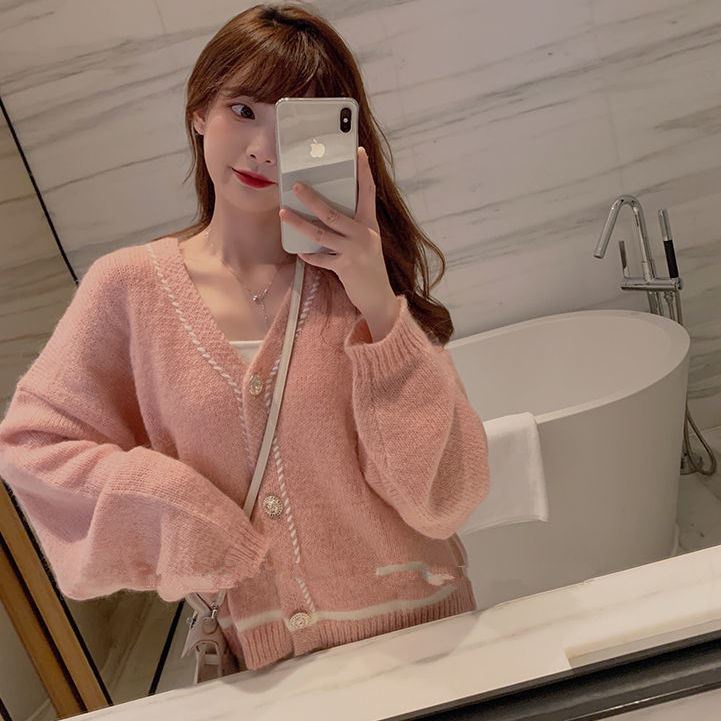 Áo khoác len thiết kế mới thời trang mùa thu đông dành cho nữ