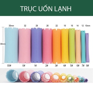 Trục uốn tóc xoăn lạnh nhiều size