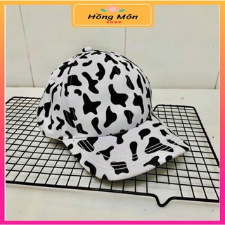 [ FREESHIP + SIÊU GIẢM GIÁ ] Mũ Lưỡi Trai Họa Tiết Bò Sữa Hot Trend, nón kết NAM/ NỮ