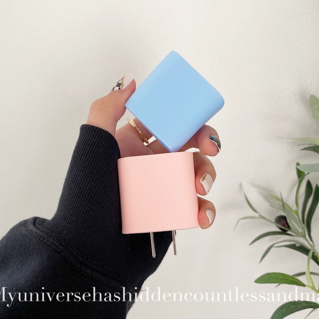Vỏ Silicone Mềm Sạc Nhanh Thông Dụng Cho EU 18w 20w