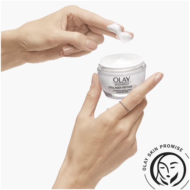 USA_Kem dưỡng chống lão hóa, tái tạo da Olay Regenerist Collagen Peptide 24 Hydrating Moisturizer