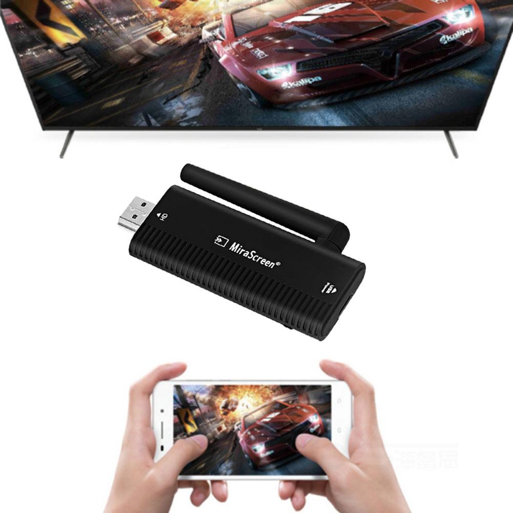 MiraScreen TV Stick HDMI Full HD 1080P anycast Miracast DLNA Airplay Bộ thu hiển thị Wi-Fi Dongle