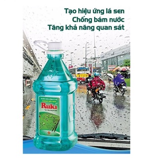COMBO 3 chai nước rửa kính ô tô Ruki chuyên dụng
