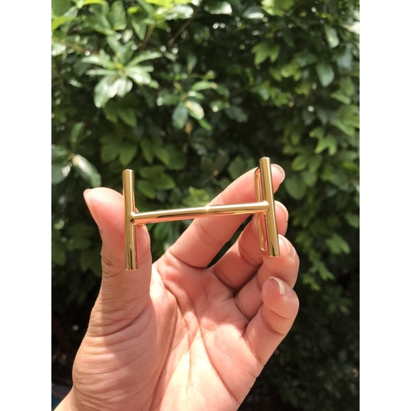 Mặt dây lưng chữ H nhỏ cao cấp 32mm