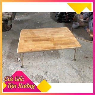 Bàn gỗ cao su chân gấp gọn đủ kích cỡ.gỗ cao su nguyên chất 100%