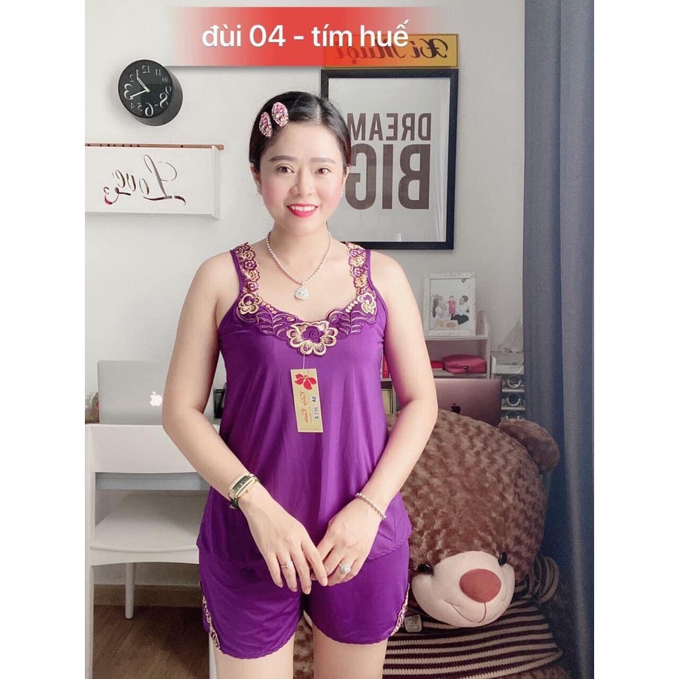 ĐỒ BỘ THUN LẠNH HAI DÂY THỜI TRANG 4 SIZE 45-65KG