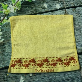 KHĂN MẶT SỢI SỒI MODAL XUẤT THÁI LAN ( kt 30x50cm)