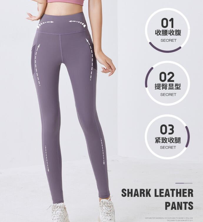 Quần Legging Thể Thao Nữ Chất Liệu Đàn Hồi Nhanh Khô