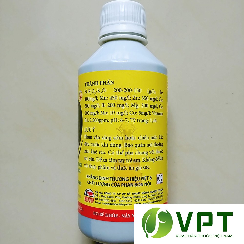 Vitamin B1 HVP kích rễ kích chồi MẠNH tích hợp nhiều trung vi lượng loại 100ml